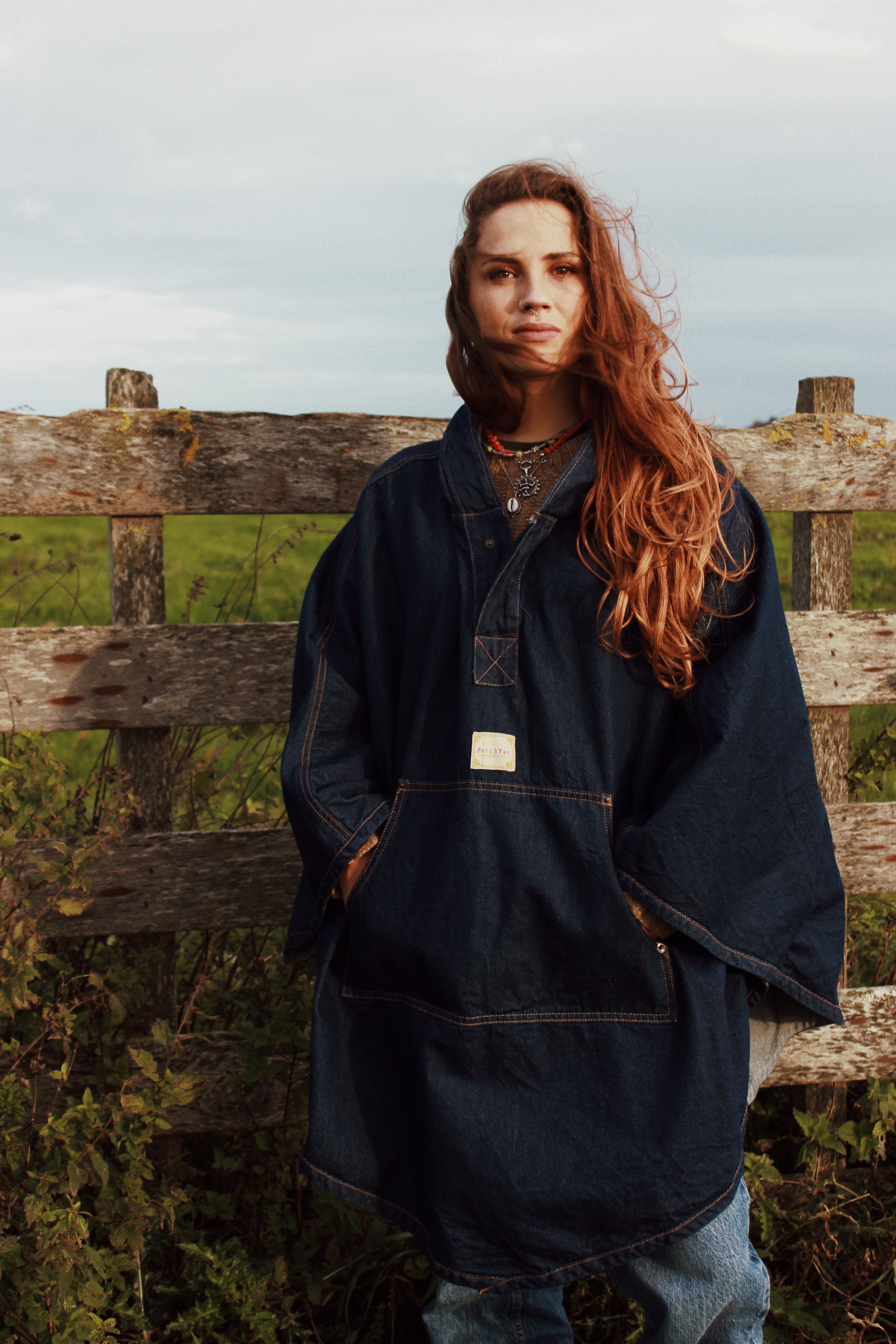 Dark denim